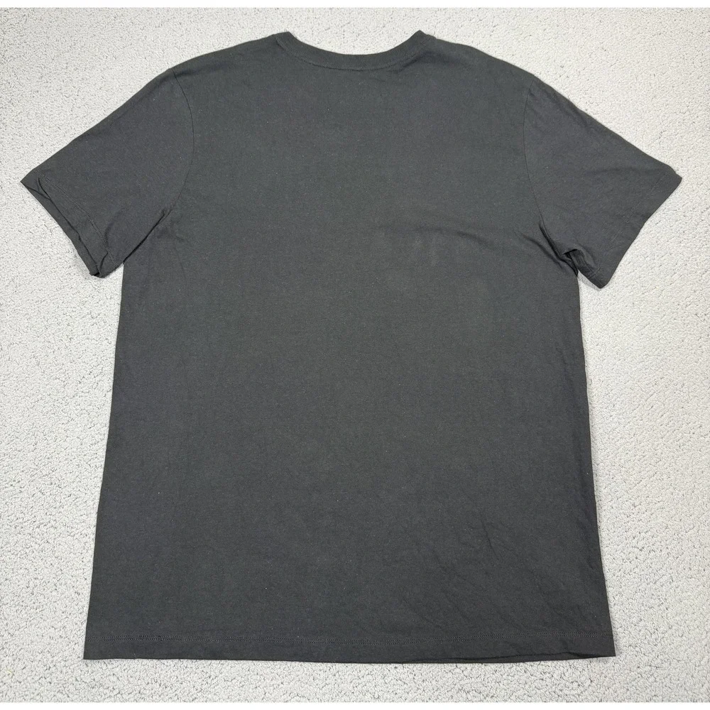 Nike Los Angeles Dodgers Shirt Mens Large Black MLB Baseball The Nike Tee Logo